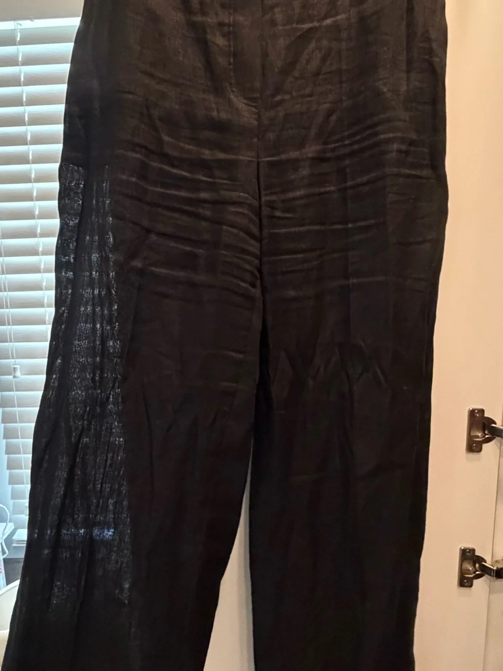 Zara Sheer linen pants